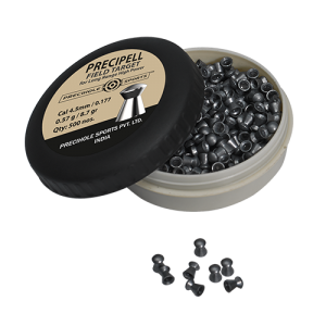 PRECIPELL FIELD TARGET Round Head Air Rifle/Pistol Pellets Cal. 4.5mm