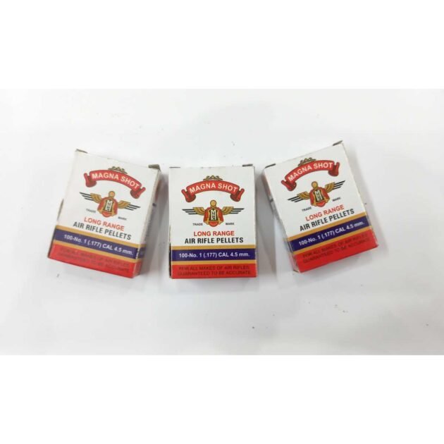 Magna Shot Air gun Pellets .177 (4.5mm) Pack of 3