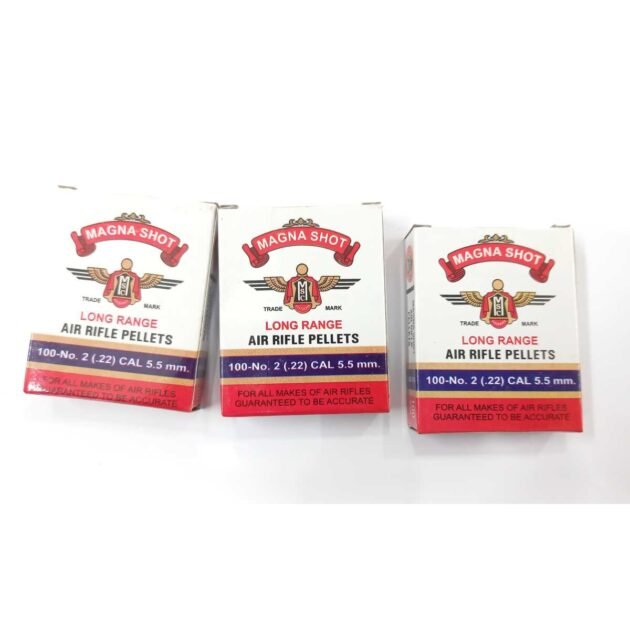 Magna Shot Air gun Pellets 5.5mm Pack of 3