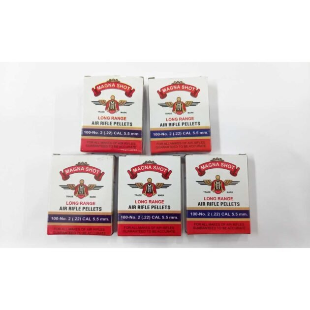 Magna Shot Air gun Pellets 5.5mm Pack of 5