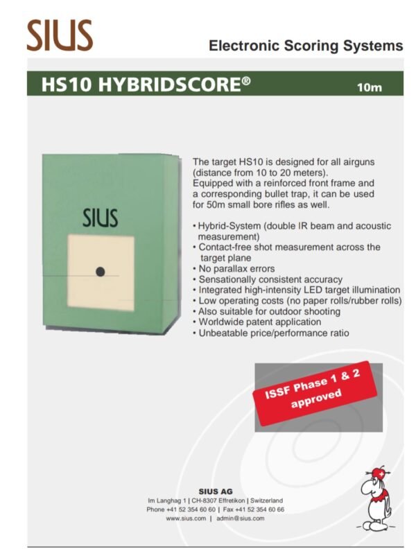 SIUS HS10 HYBRIDSCORE