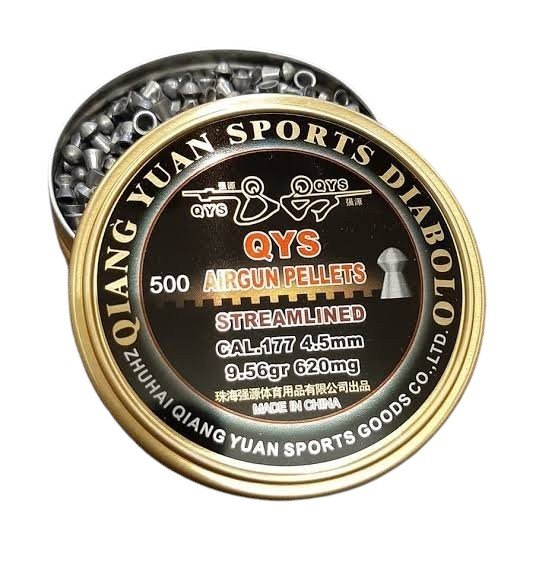 QYS Streamlined Air gun pellets