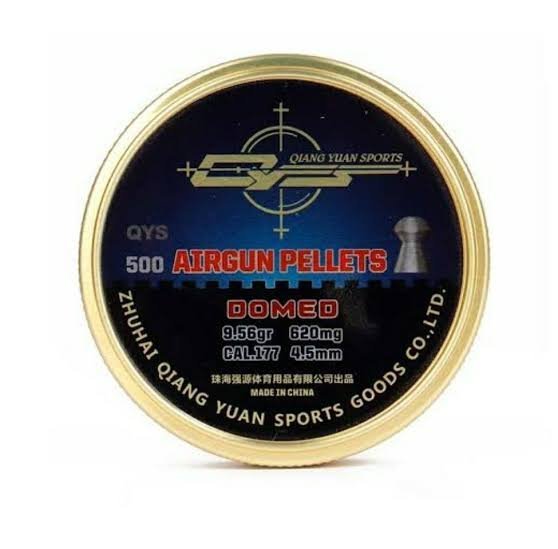 QYS Domed .177 cal 9.56gr 4.5,mm Pellets